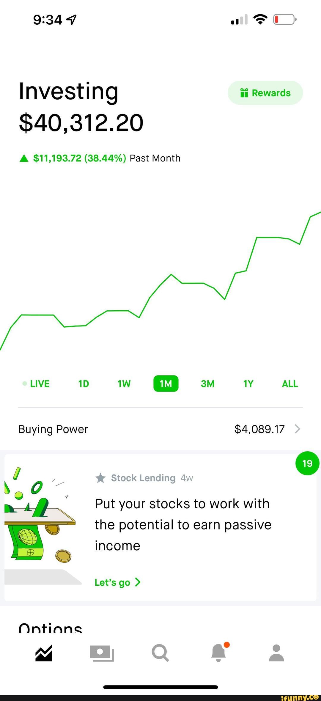 Passive income stocks representation