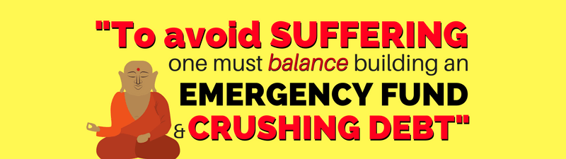 Balancing Paying Off Debt and Building an Emergency Fund