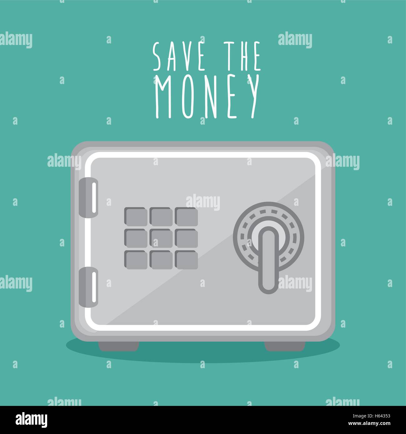 Save the Money Box Design Icon